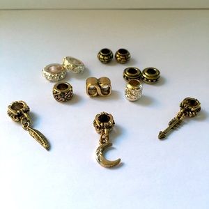 Beautiful Beads Kit - 4 Charms, 8 Spacer Beads